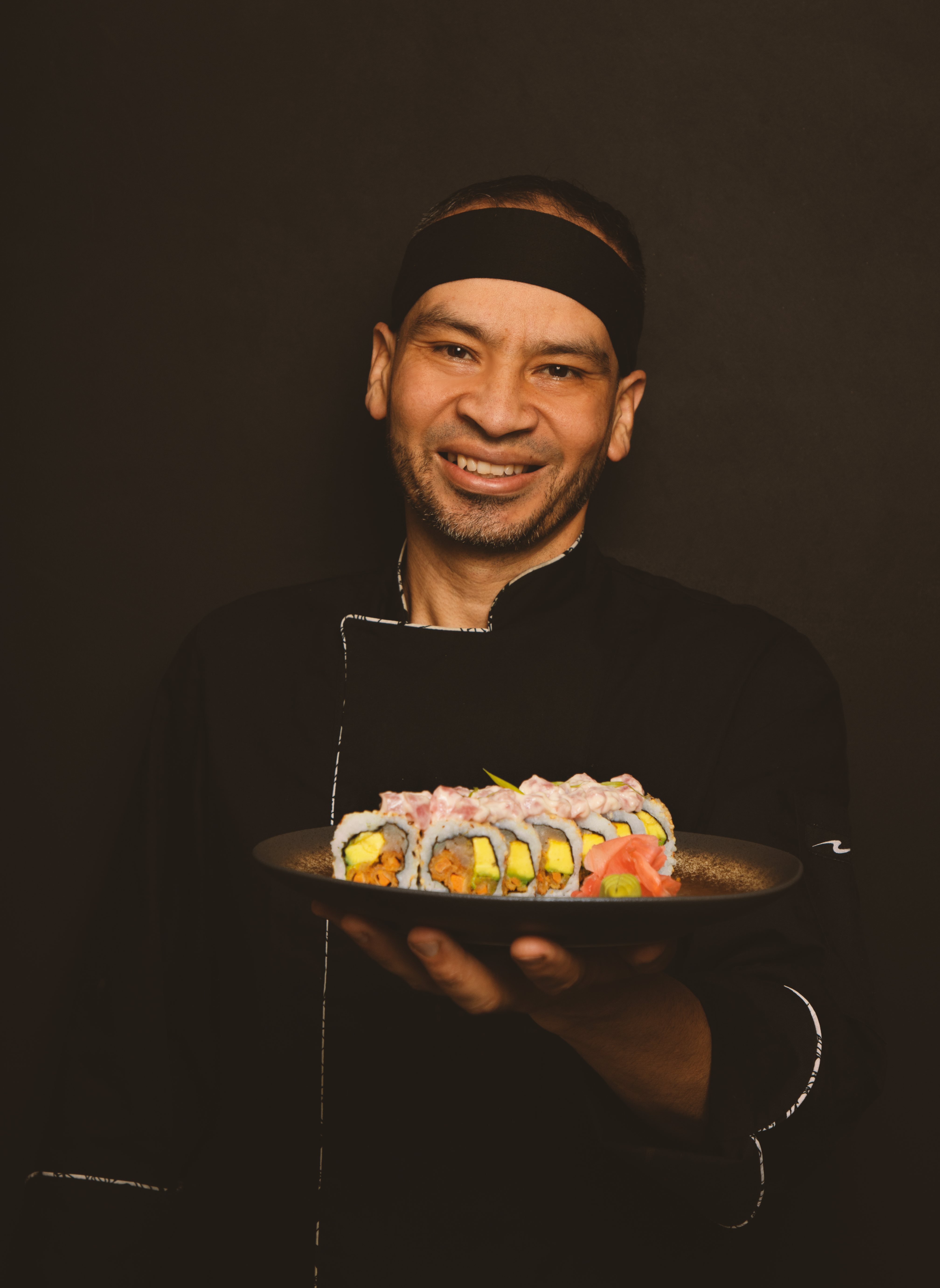 Jose Moreno, dueño de Sushi Service